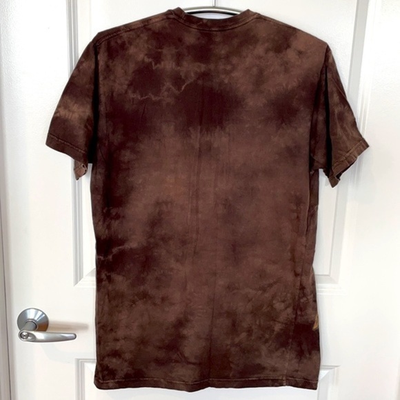 RING OF FIRE | Men’s ROF Angel Wings Graphic Faded Brown Shirt Size Large - Picture 6 of 7